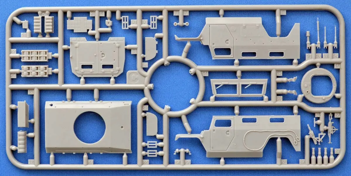 Ace Military 1/72 STS Tiger 233014 Armored Vehicle Kit