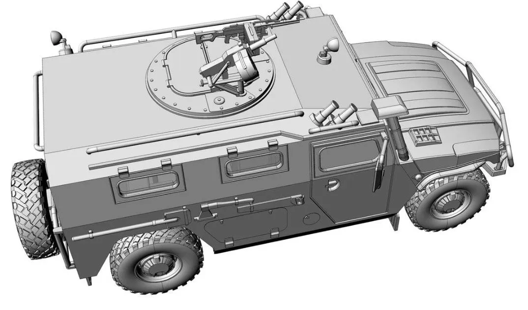 Ace Military 1/72 STS Tiger 233014 Armored Vehicle Kit