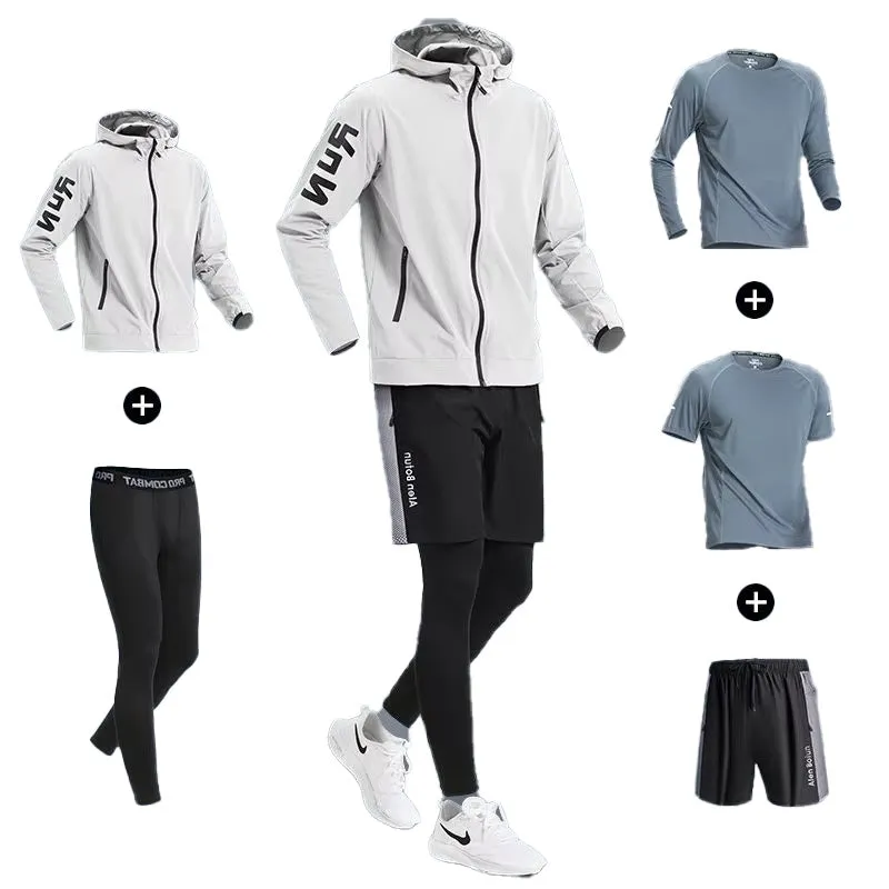 All-Season Windproof Quick-Dry 5-Piece Sports Set