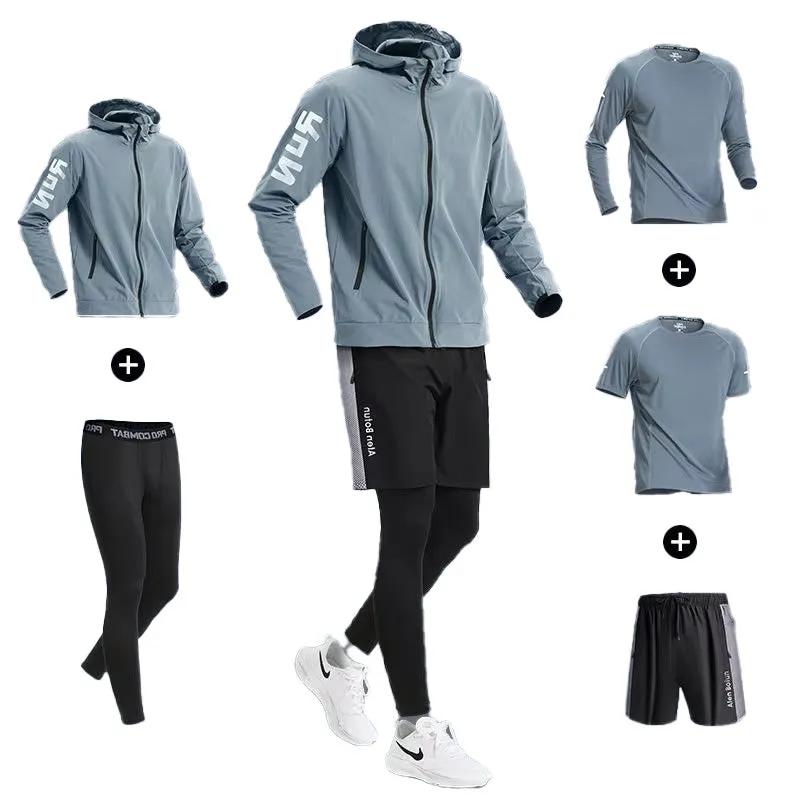 All-Season Windproof Quick-Dry 5-Piece Sports Set