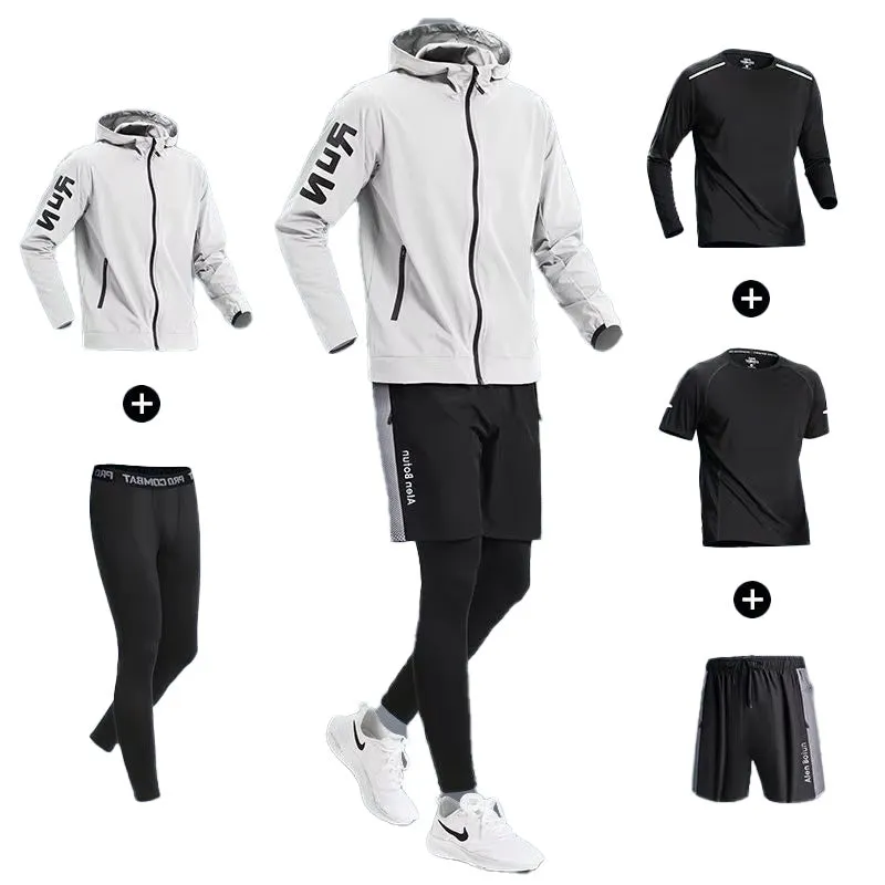 All-Season Windproof Quick-Dry 5-Piece Sports Set