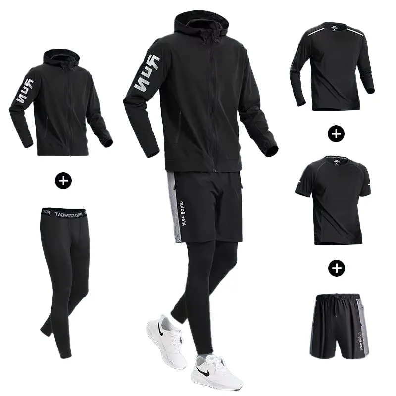 All-Season Windproof Quick-Dry 5-Piece Sports Set