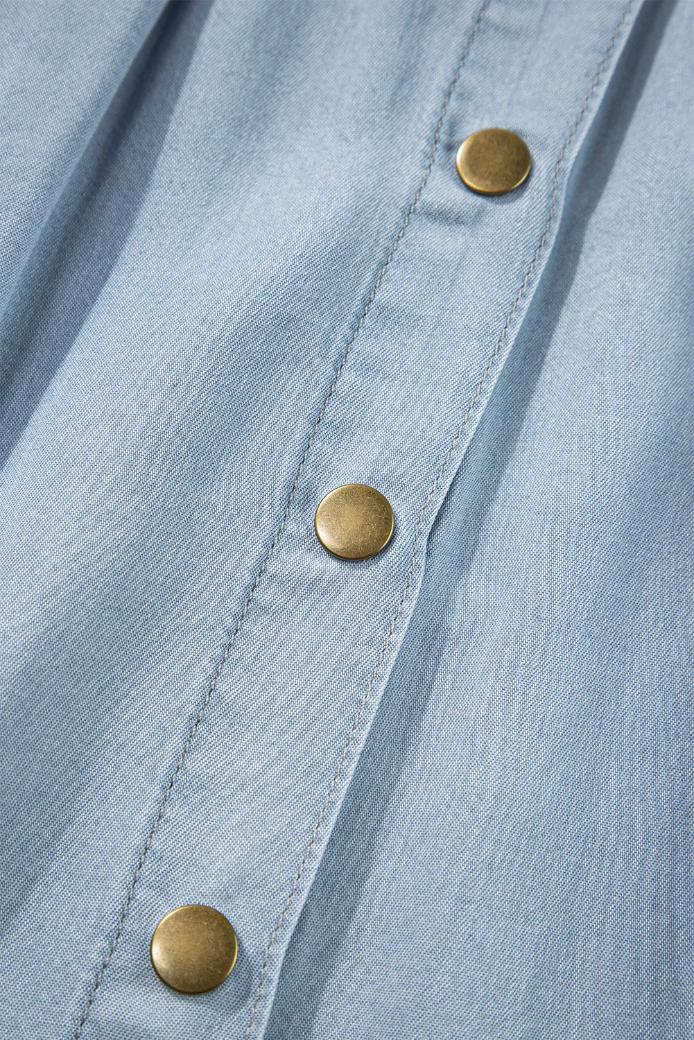 Button Front Maxi Skirt
