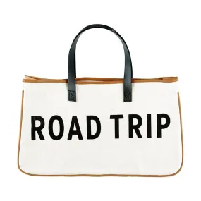 Canvas Tote Bag for Road Trips - Heavyweight, Stylish, and Durable