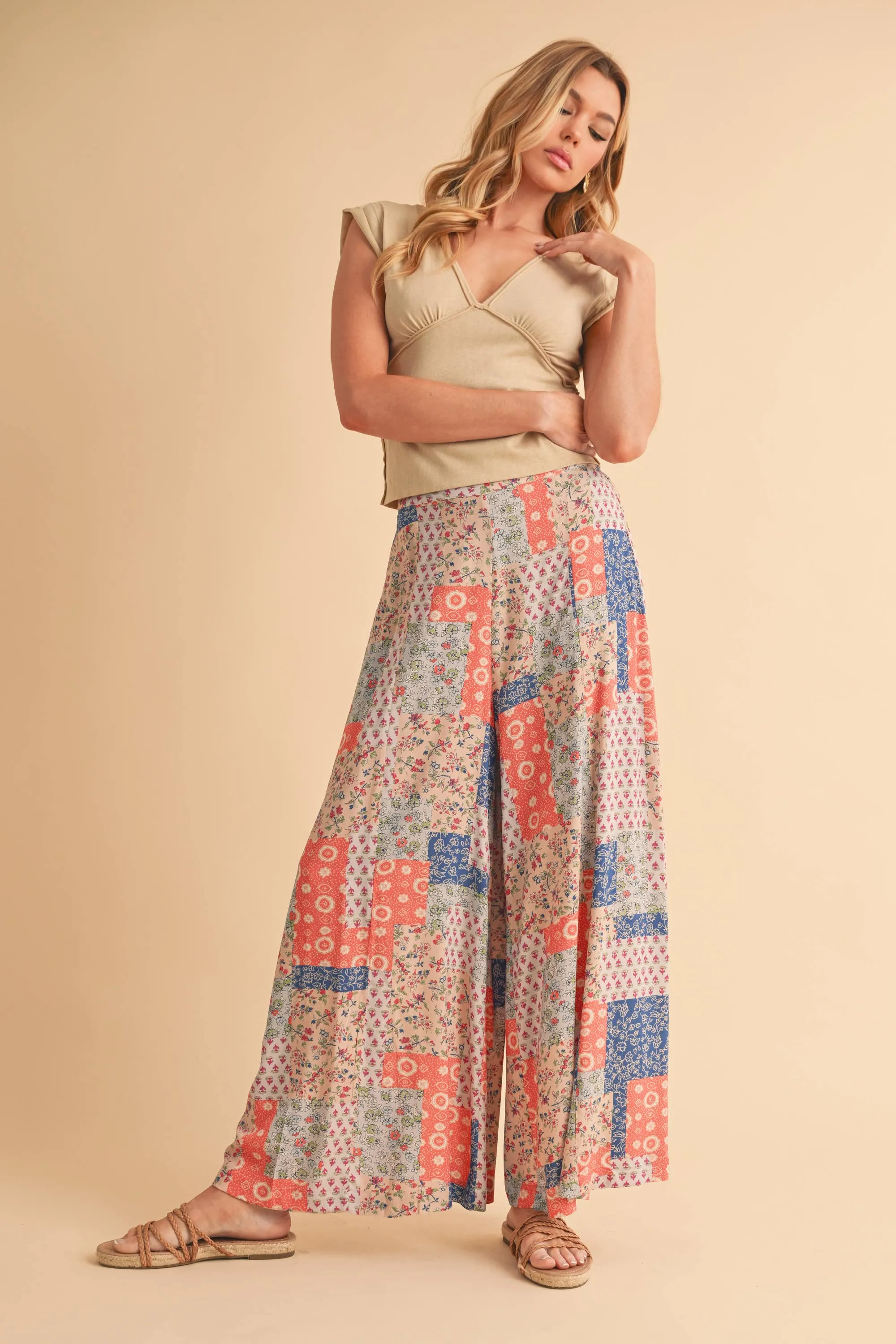 Coline Printed Pants