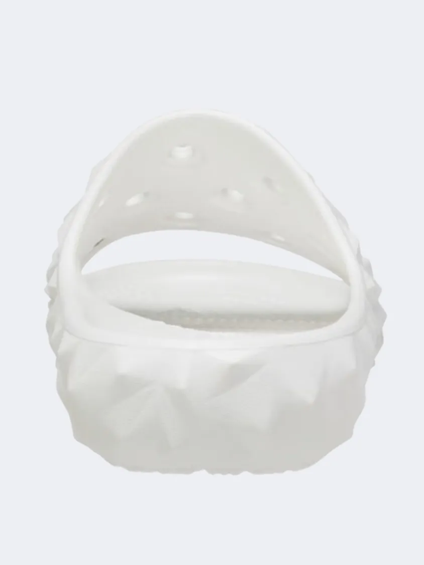 Crocs Classic Geometric V2 Unisex Lifestyle Slide White
