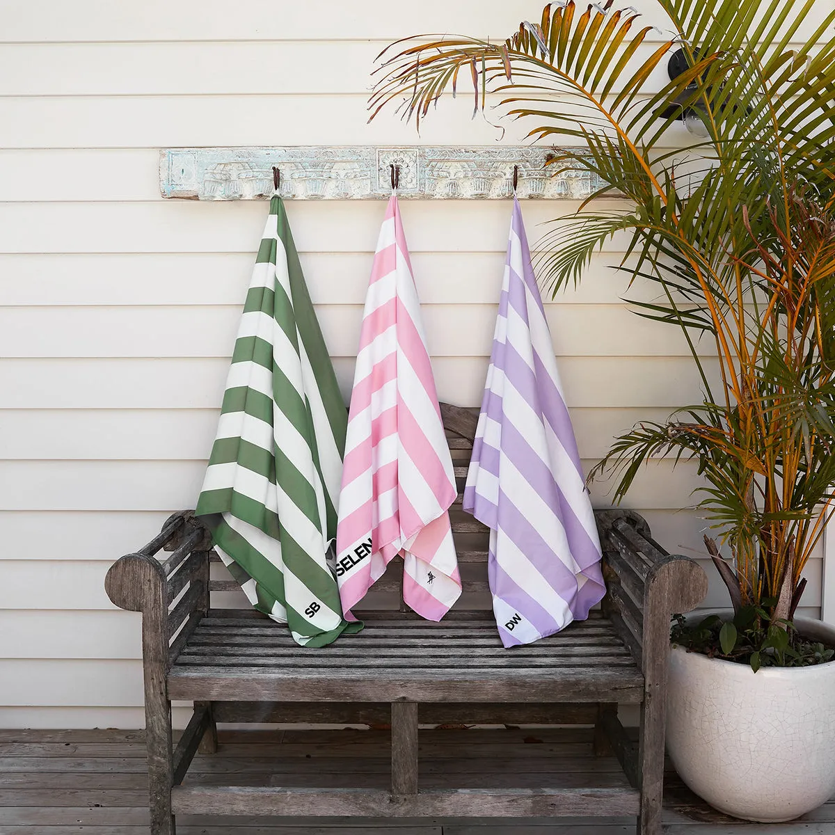Dock & Bay Quick Dry Towels - Cayman Olive - Customized Embroidery Personalized for You