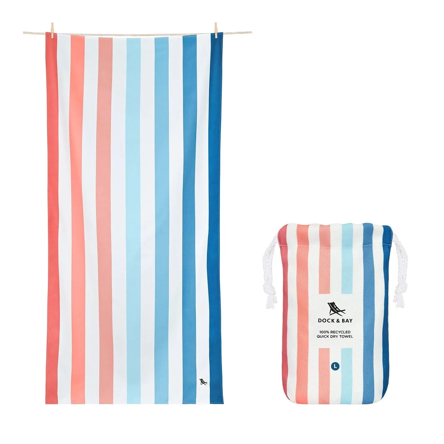 Dock & Bay Quick Dry Towels- Large