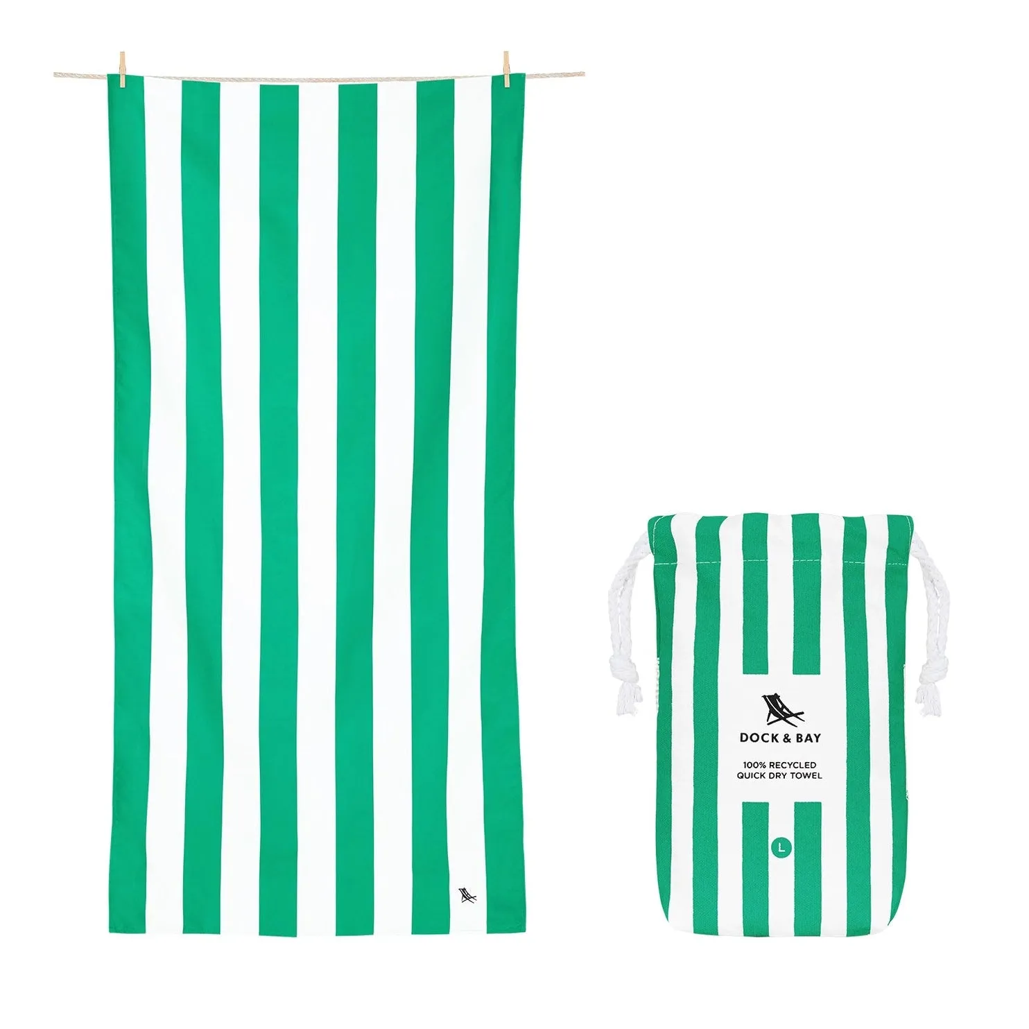 Dock & Bay Quick Dry Towels- Large