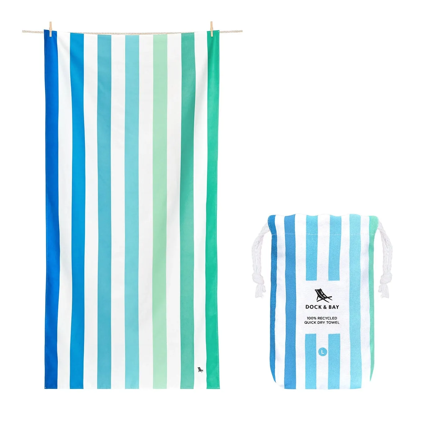 Dock & Bay Quick Dry Towels- Large