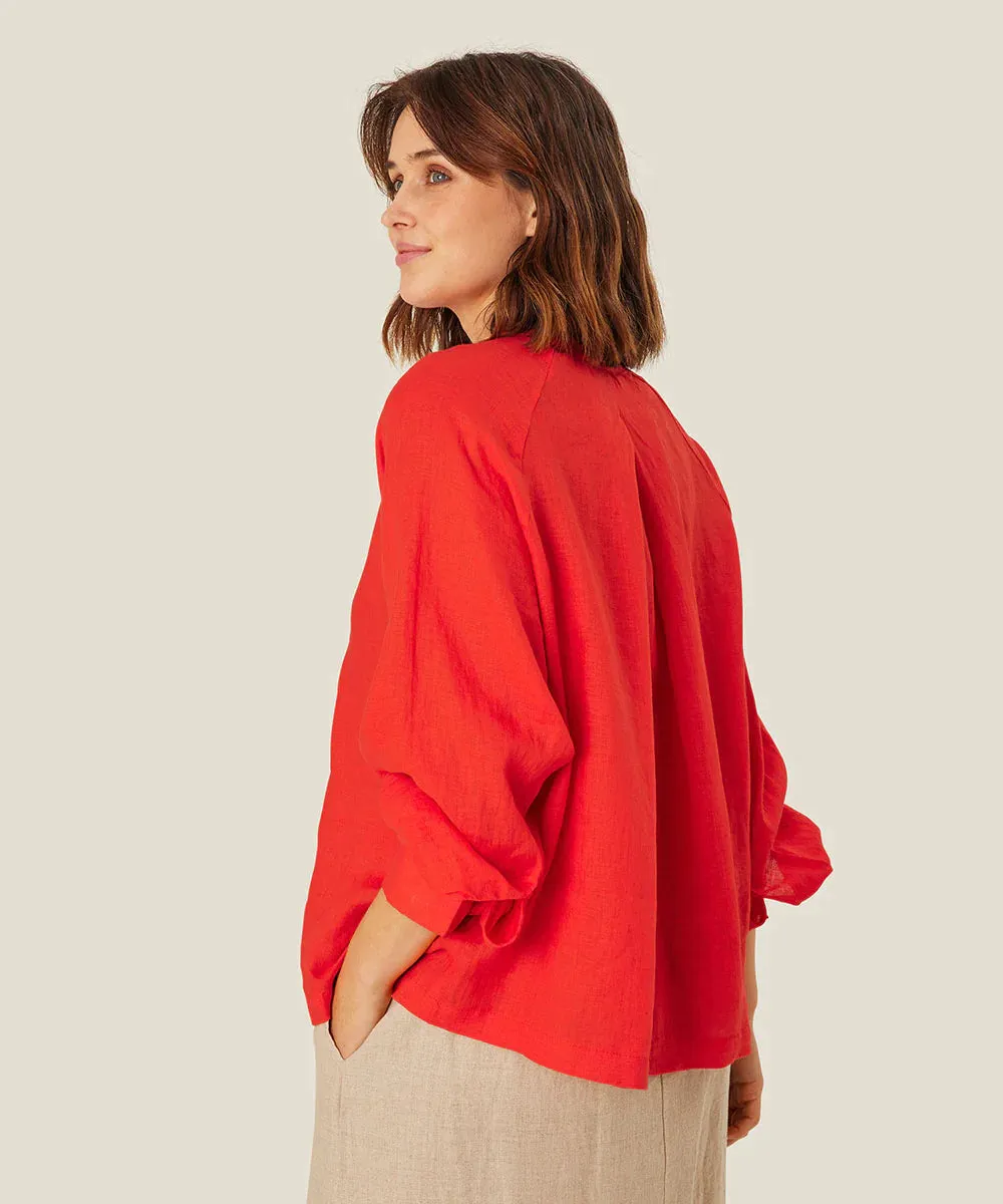 Dortea Tie-Neck Top