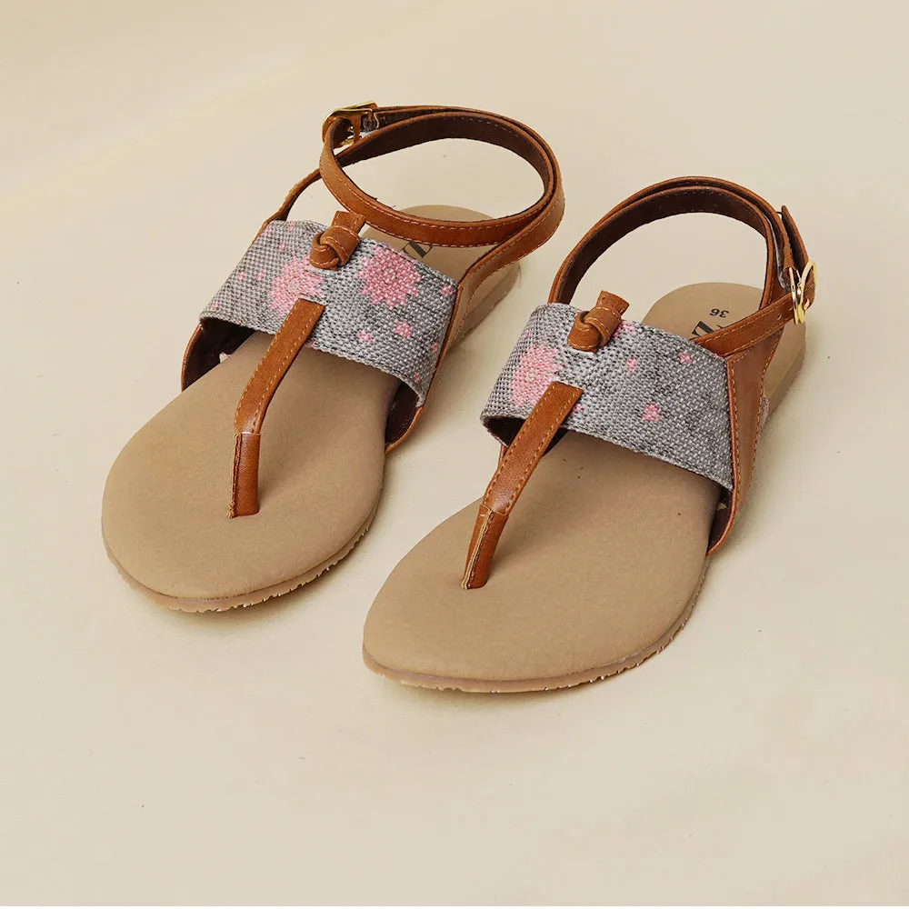 Kadapa Garden T Strap Sandal