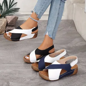 Last Day Promotion 50% OFF - Women's Ultra Comfortable Slope Heel Orthopaedic Sandals