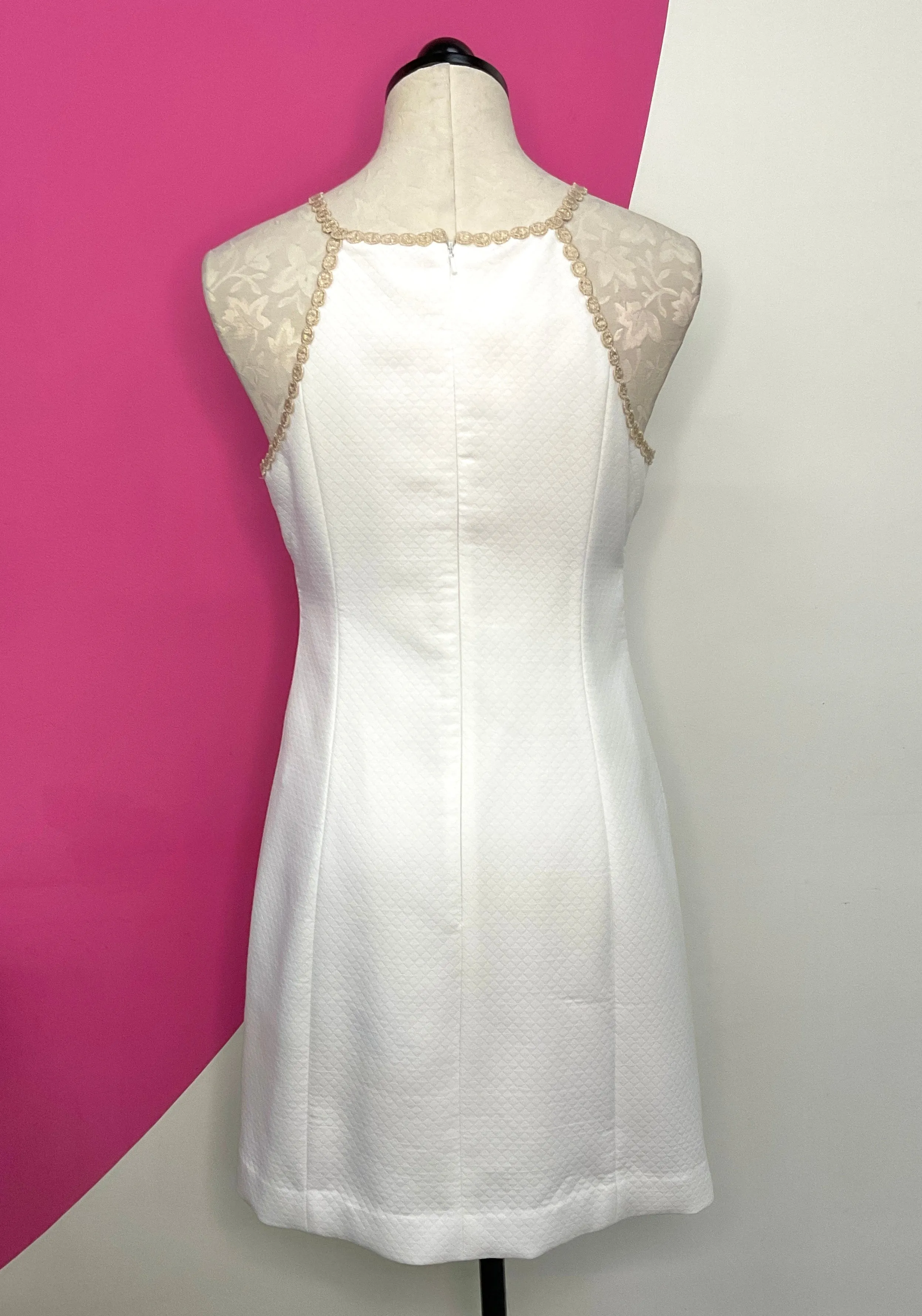 LILLY PULITZER PEARL SOFT SHIFT DRESS - 8