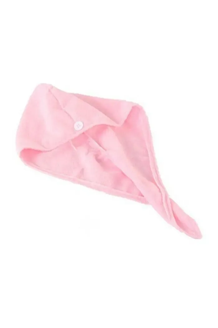 Magic Microfiber Bathing Quick Dry Hair Cap Towel Bathroom Hat