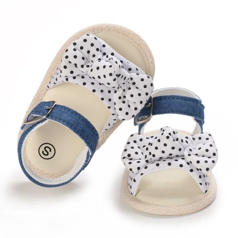 Summer Bow Princess Baby Toddler Shoes Soft-soled Baby Sandals
