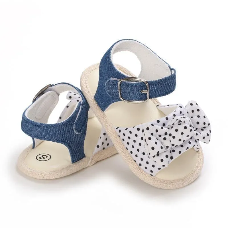 Summer Bow Princess Baby Toddler Shoes Soft-soled Baby Sandals