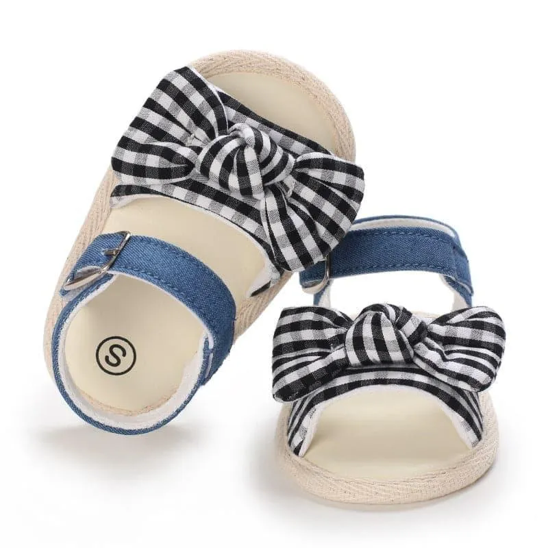 Summer Bow Princess Baby Toddler Shoes Soft-soled Baby Sandals
