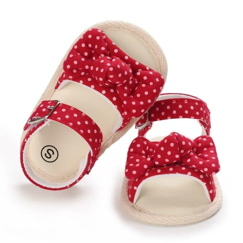 Summer Bow Princess Baby Toddler Shoes Soft-soled Baby Sandals