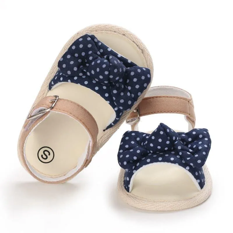 Summer Bow Princess Baby Toddler Shoes Soft-soled Baby Sandals