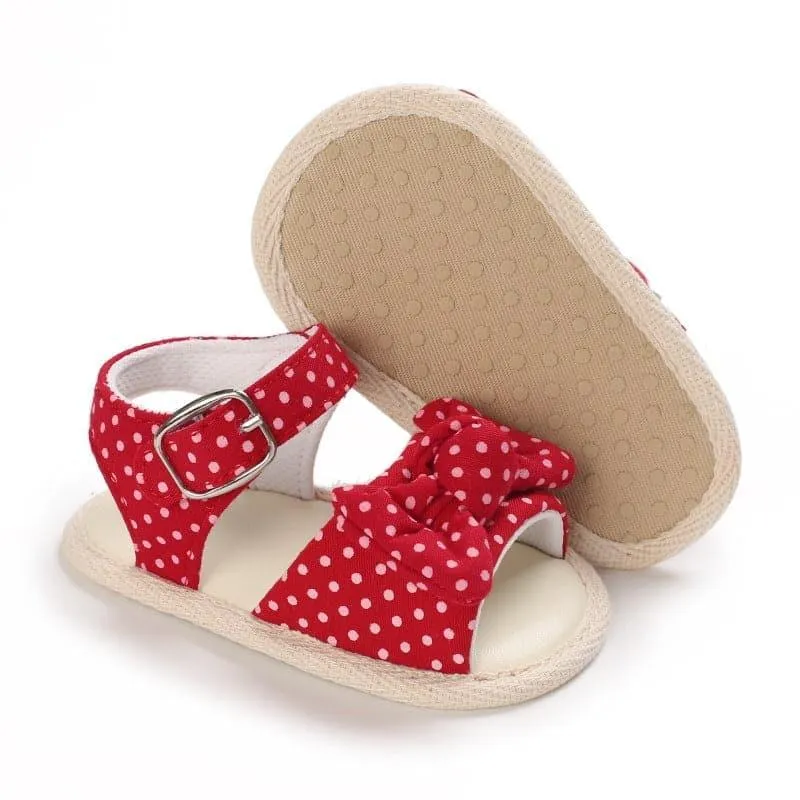 Summer Bow Princess Baby Toddler Shoes Soft-soled Baby Sandals
