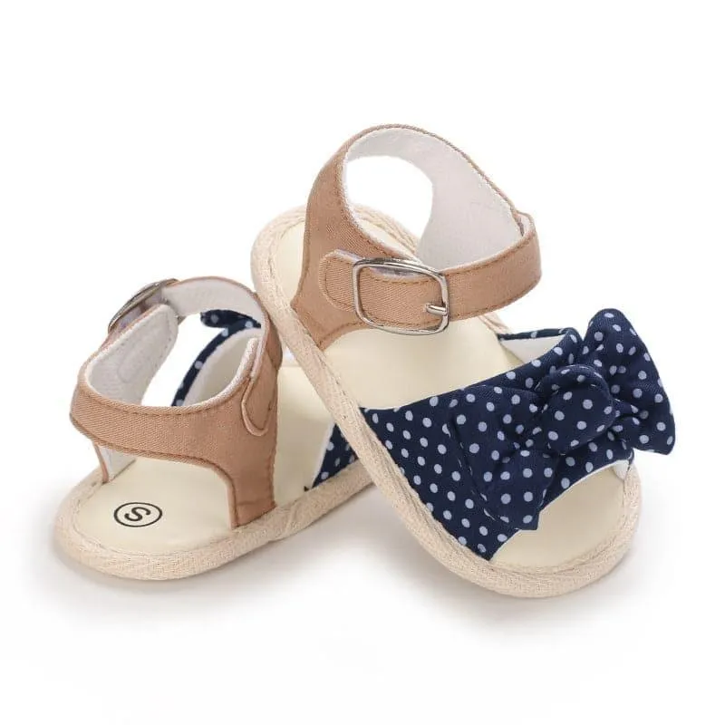 Summer Bow Princess Baby Toddler Shoes Soft-soled Baby Sandals