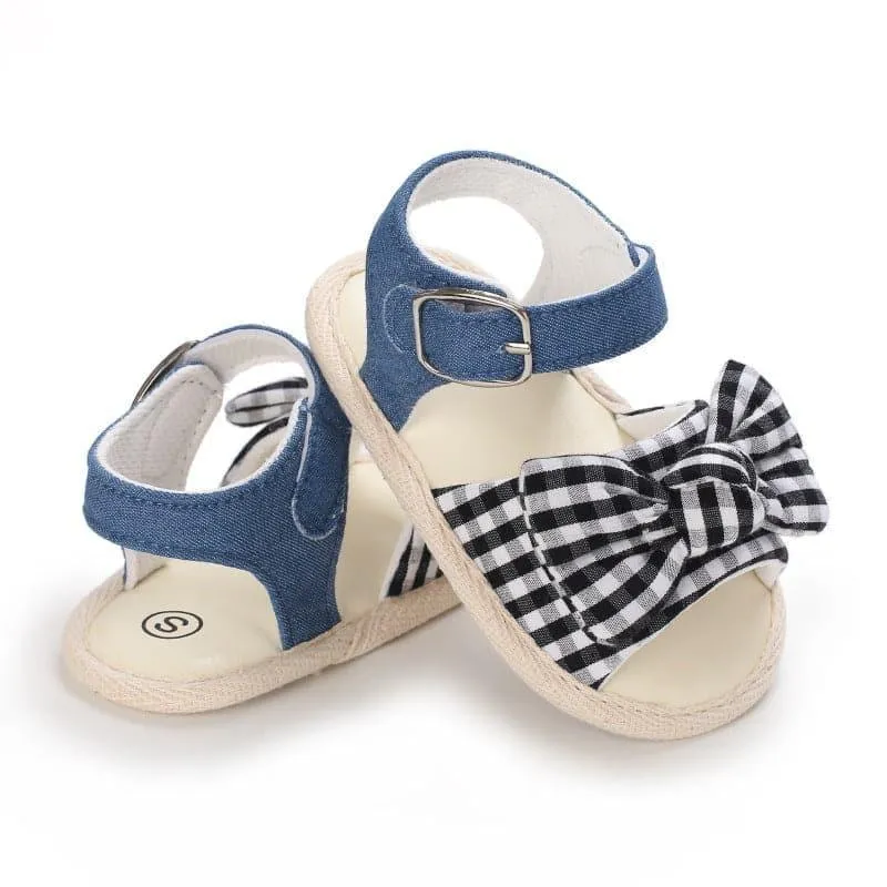 Summer Bow Princess Baby Toddler Shoes Soft-soled Baby Sandals