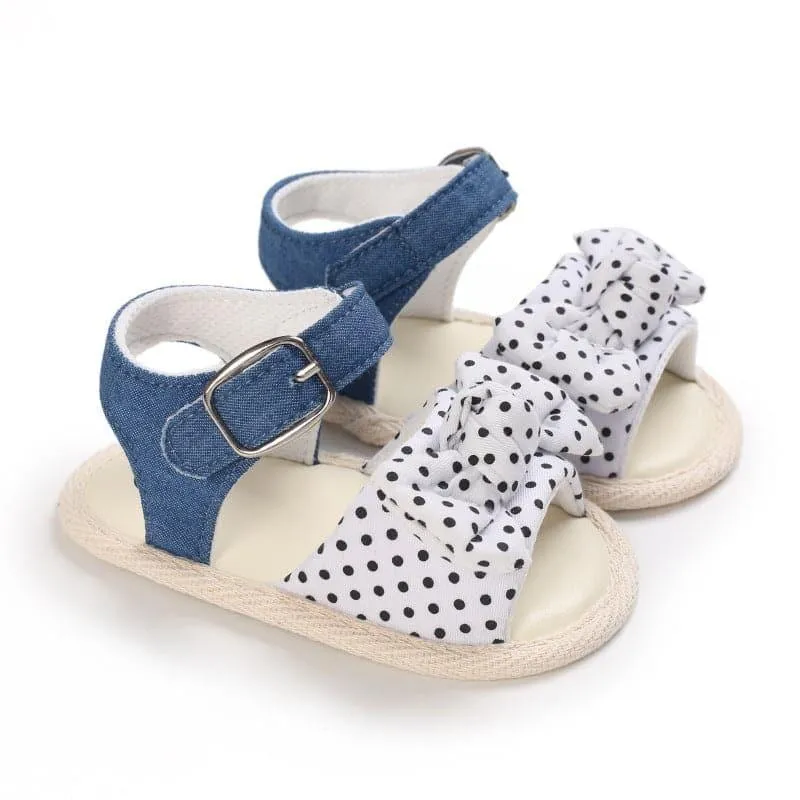Summer Bow Princess Baby Toddler Shoes Soft-soled Baby Sandals