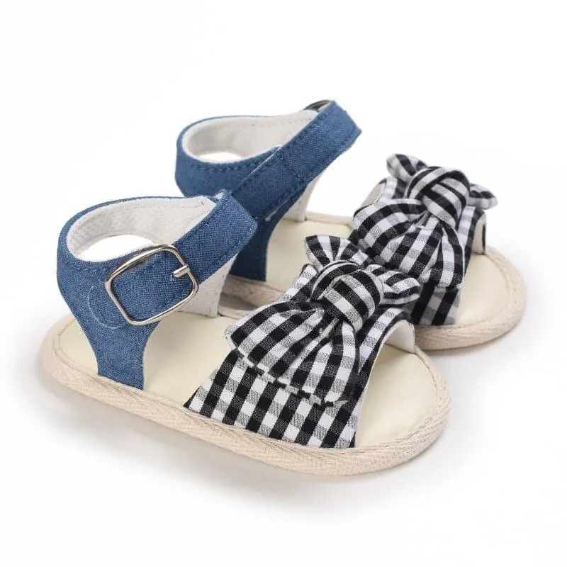 Summer Bow Princess Baby Toddler Shoes Soft-soled Baby Sandals