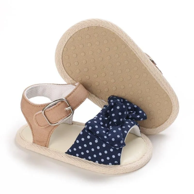 Summer Bow Princess Baby Toddler Shoes Soft-soled Baby Sandals