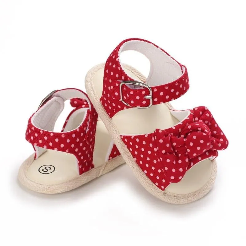 Summer Bow Princess Baby Toddler Shoes Soft-soled Baby Sandals