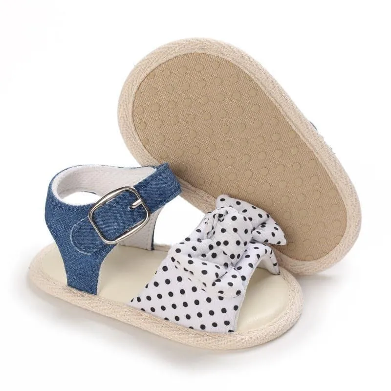 Summer Bow Princess Baby Toddler Shoes Soft-soled Baby Sandals