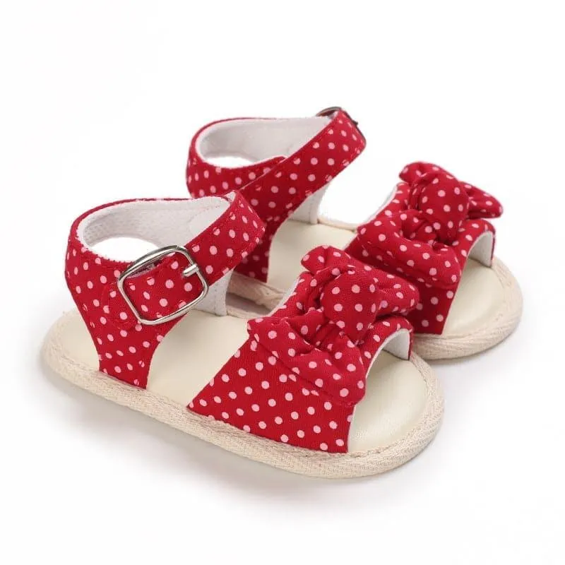Summer Bow Princess Baby Toddler Shoes Soft-soled Baby Sandals