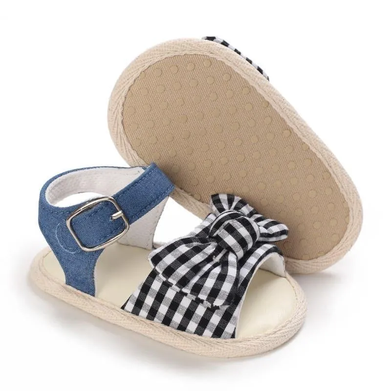 Summer Bow Princess Baby Toddler Shoes Soft-soled Baby Sandals